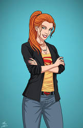 Lana Lang (Earth-27) commission by phil-cho