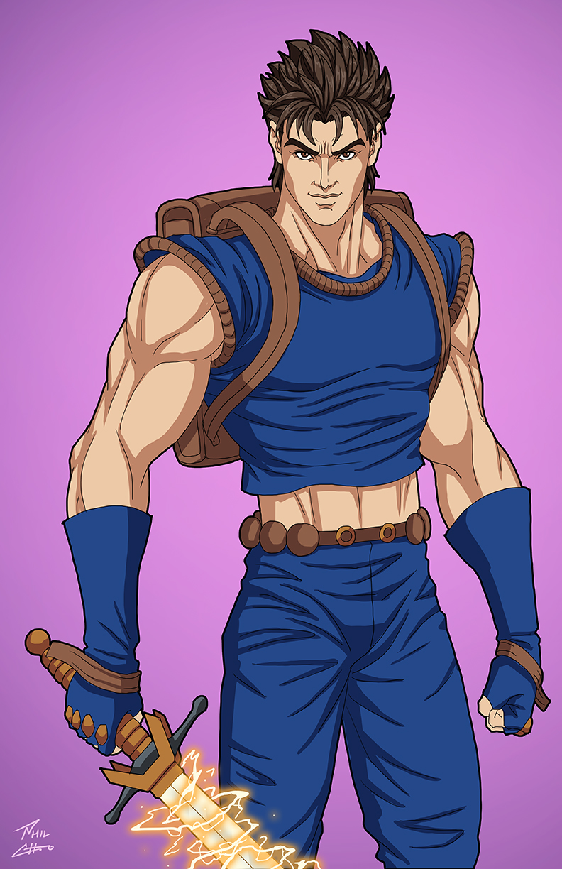Jonathan Joestar commission by philcho on DeviantArt