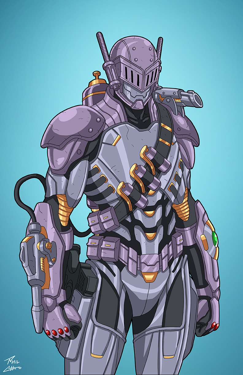 Prometheus (Earth-27) commission by phil-cho on DeviantArt