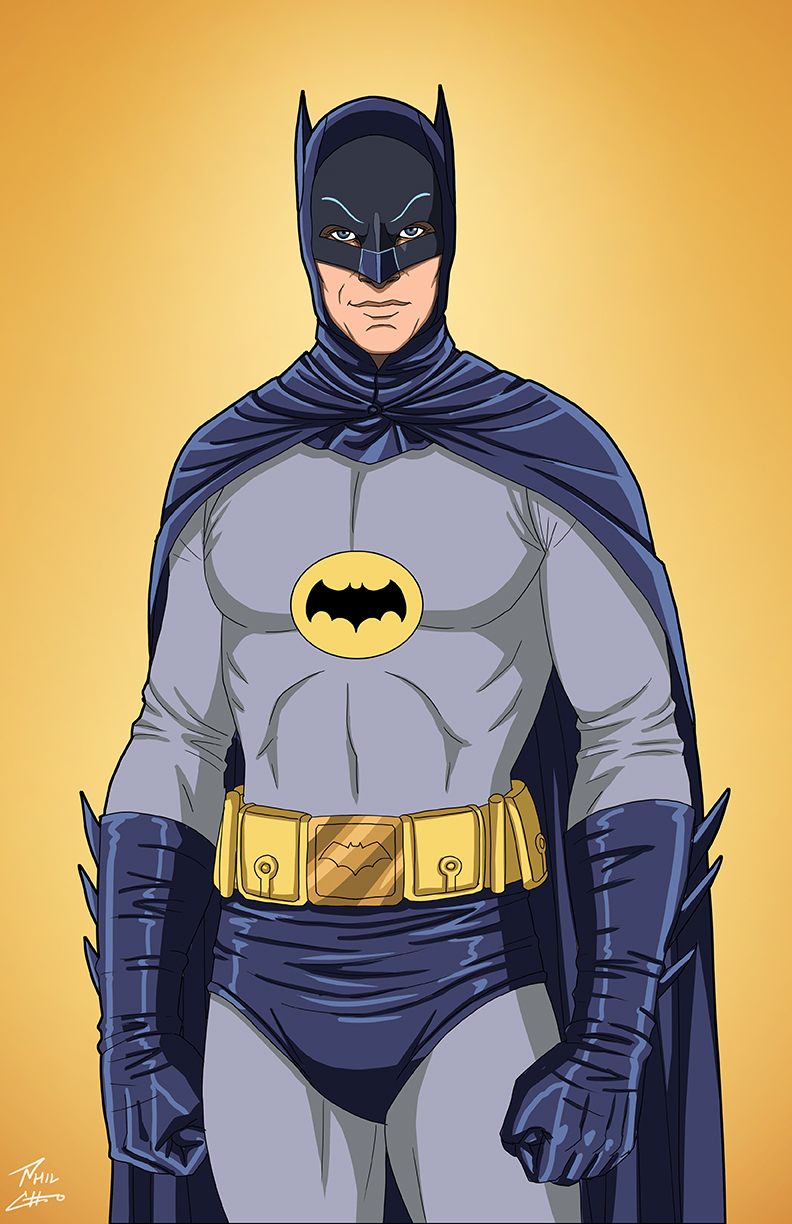 Batman (1966) [Adam West] by phil-cho on DeviantArt