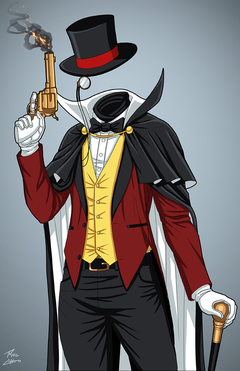 Gentleman Ghost (Earth-27) commission by phil-cho on DeviantArt