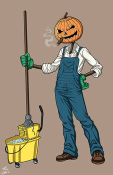 Mervyn Pumpkinhead (Earth-27) commission