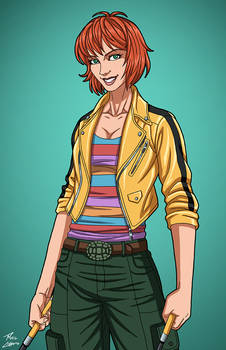 April O'neil (Earth-27) commission