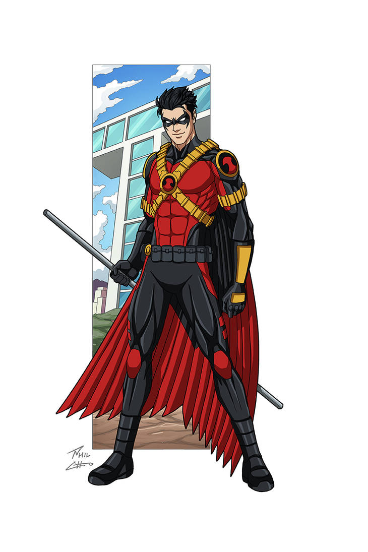 Red Robin commission by phil-cho on DeviantArt