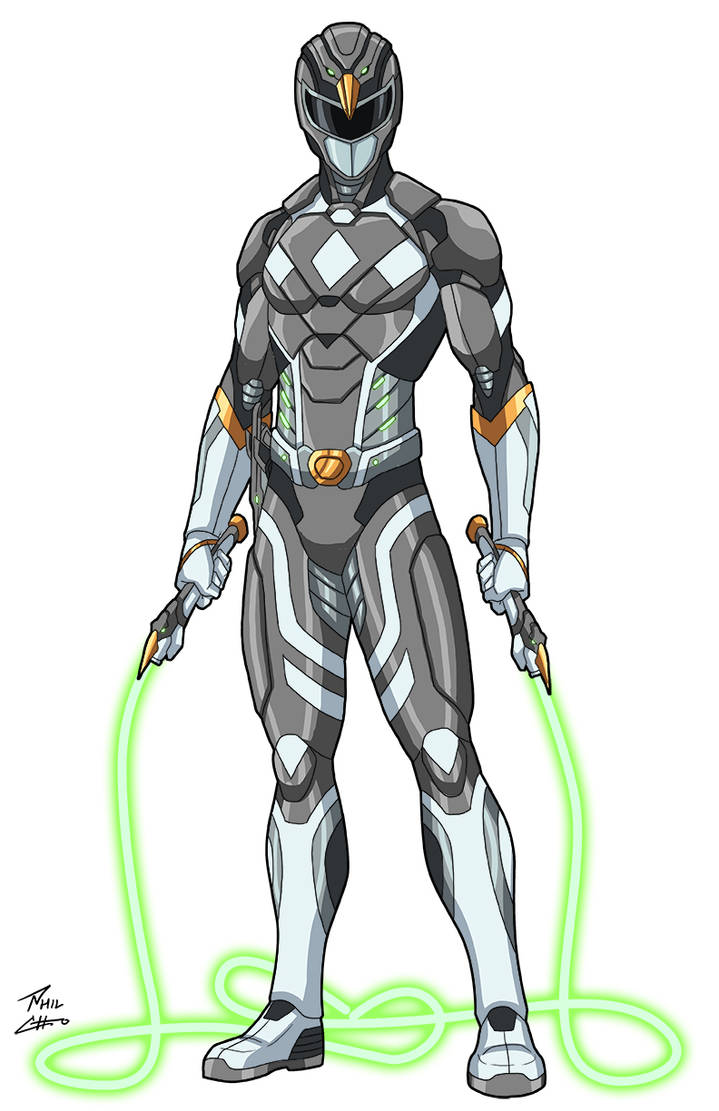 Gray Ranger Yong Gibson commission by phil-cho on DeviantArt