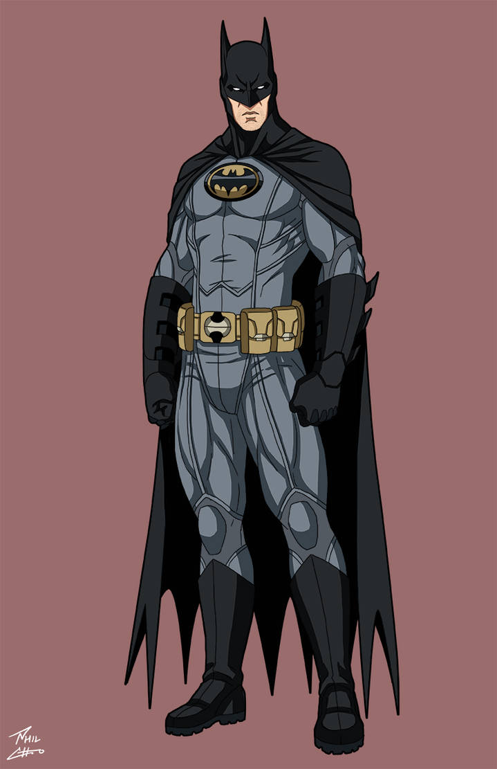 Batman (E-27: Enhanced)  Full Body by phil-cho on DeviantArt