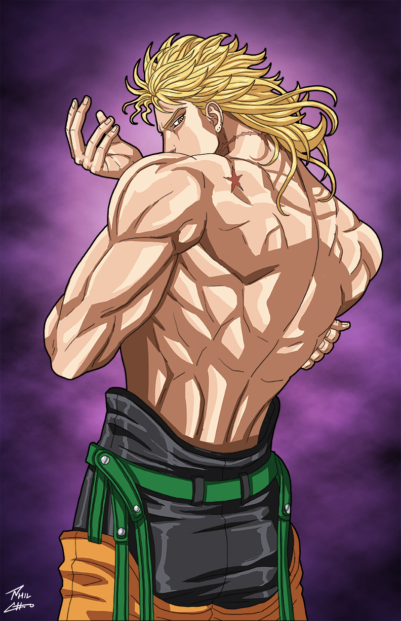 Dio Brando commission by phil-cho on DeviantArt