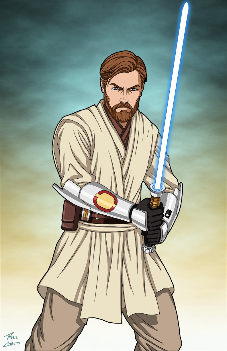 Obi-Wan Kenobi commission by phil-cho on DeviantArt
