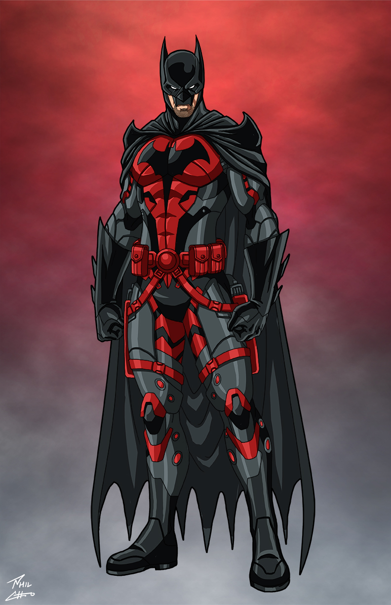 Fall of Man: Batman commission by phil-cho on DeviantArt