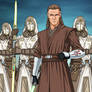 Cin Drallig and Jedi Temple Guard (SW) commission