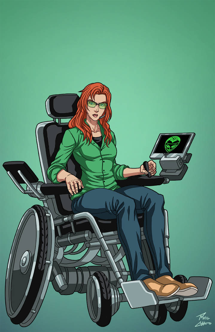 Oracle (Barbara Gordon) by phil-cho on DeviantArt