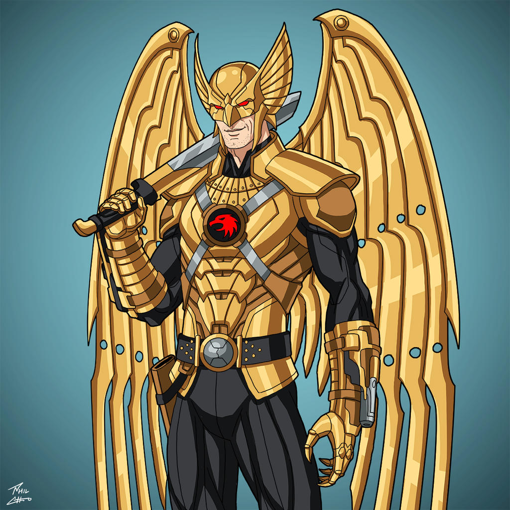 Commission- The Golden Hawk by DavidFernandezArt on DeviantArt