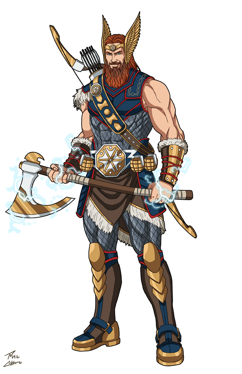 Perun commission by phil-cho on DeviantArt