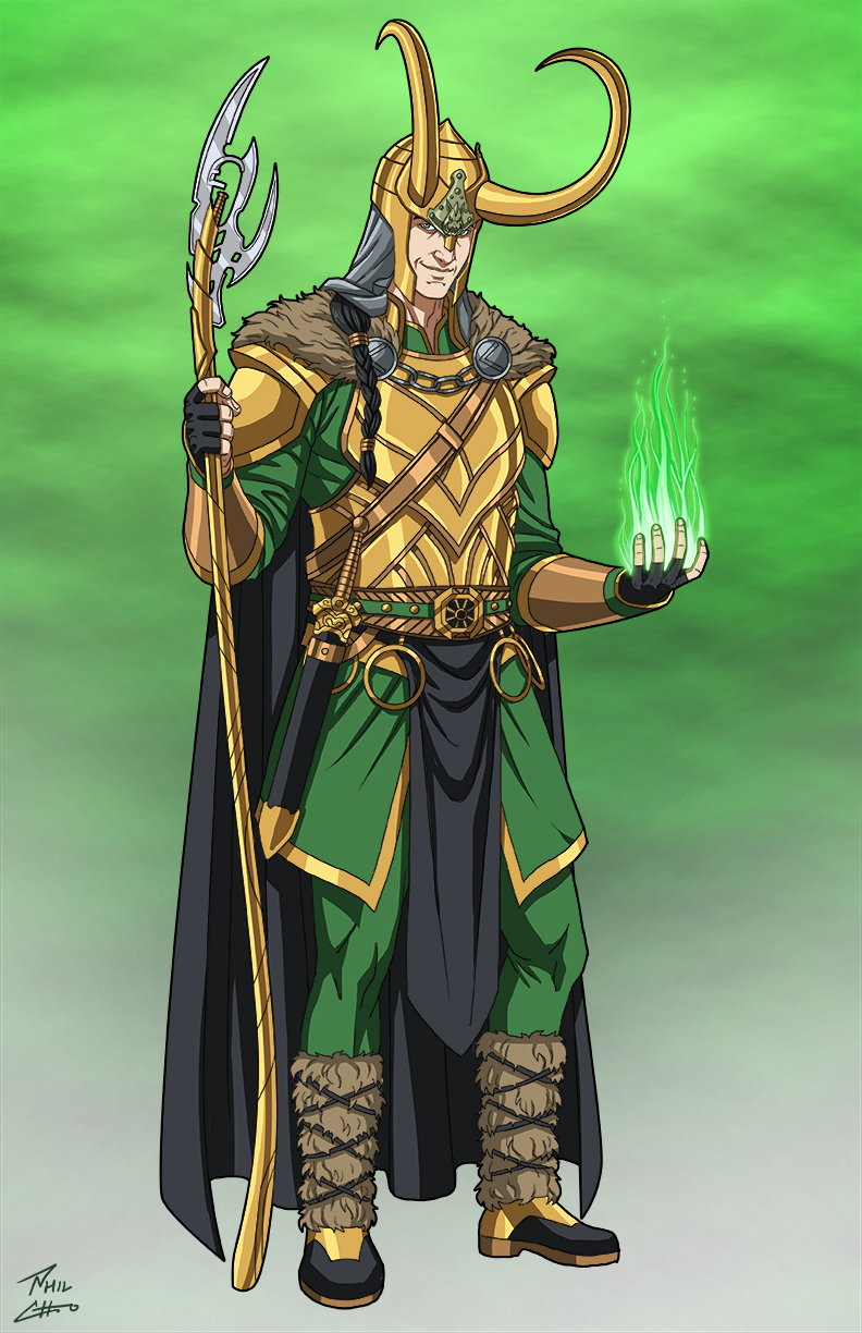Loki commission by phil-cho on DeviantArt