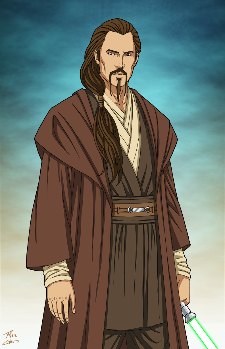 ArtStation - Qui Gon Jinn: Star Wars Day 2021