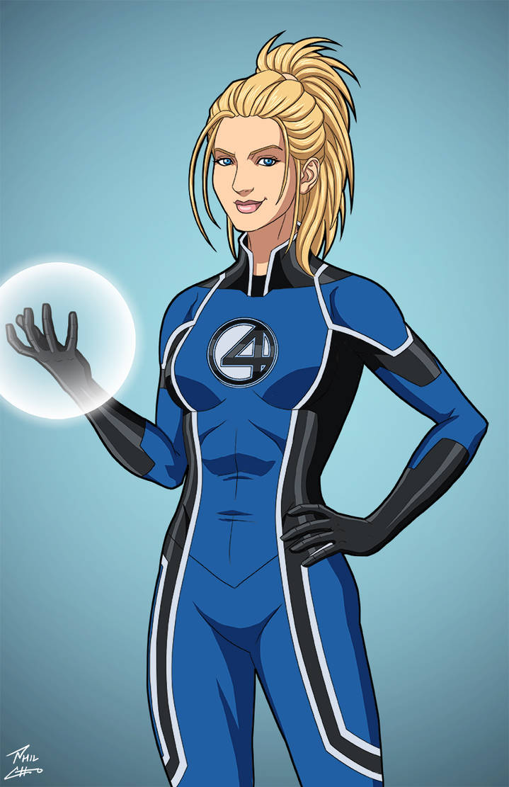 Invisible Woman (Earth-27M) commission by phil-cho on DeviantArt