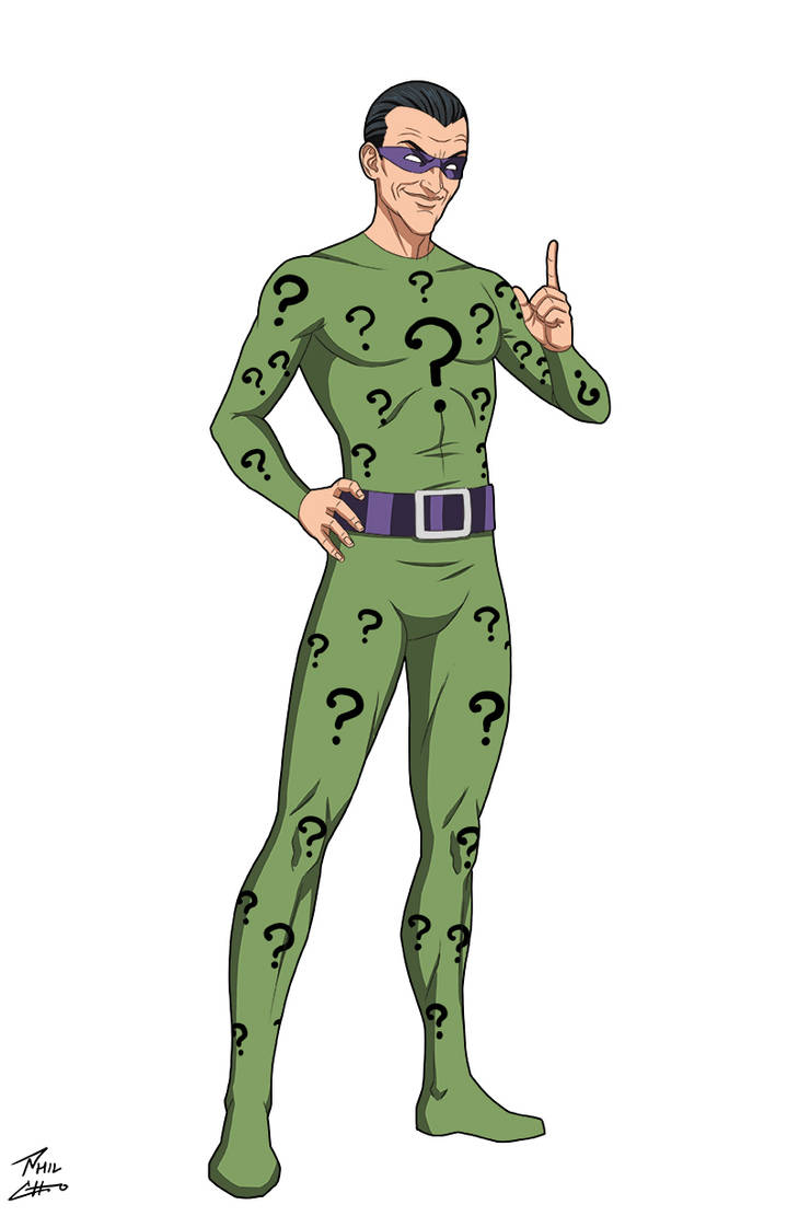 Golden Age Riddler commission by phil-cho on DeviantArt