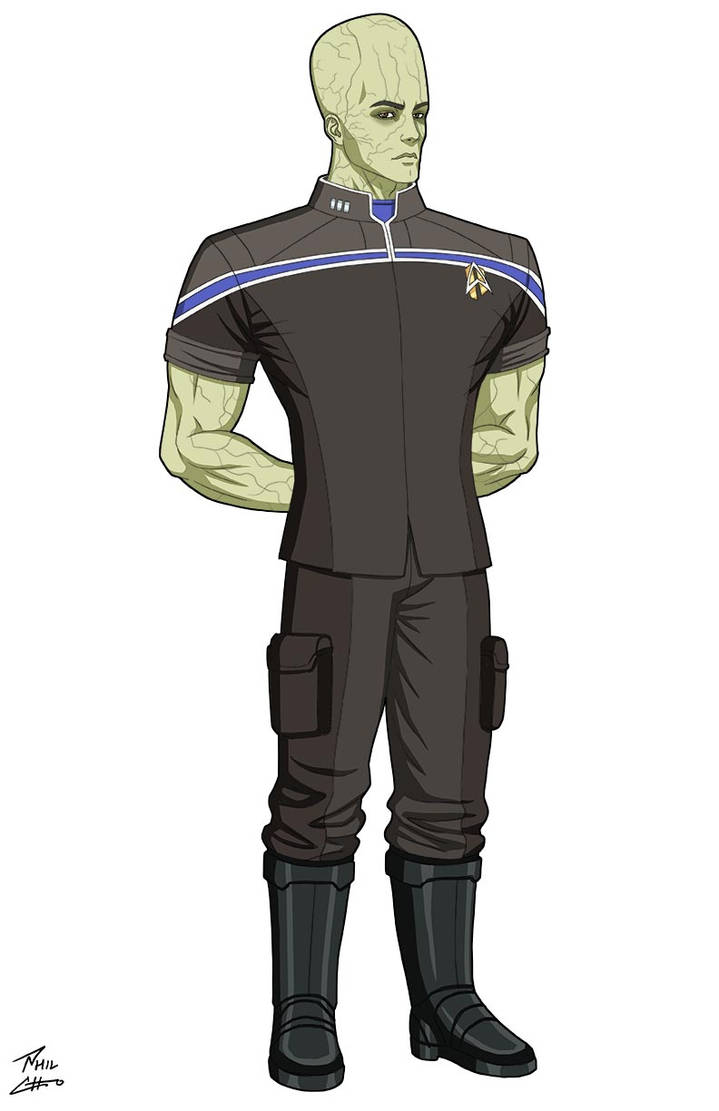 Science Officer OC commission by phil-cho on DeviantArt