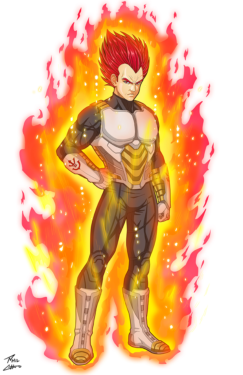 Super Saiyan 3 Vegeta (DBU) — Phil Cho