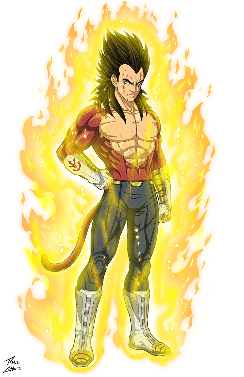 Vegeta Super Saiyan by SbdDBZ on DeviantArt