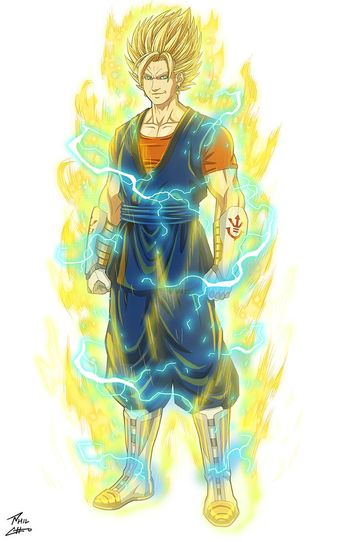 Super Saiyan Vegito 02 (DBU) by phil-cho on DeviantArt