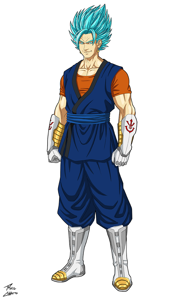 Gogeta Super Saiyan Blue [DBS Broly] by Teejee67 on DeviantArt