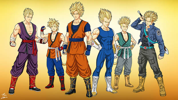 Super Saiyans 01 (DBU)