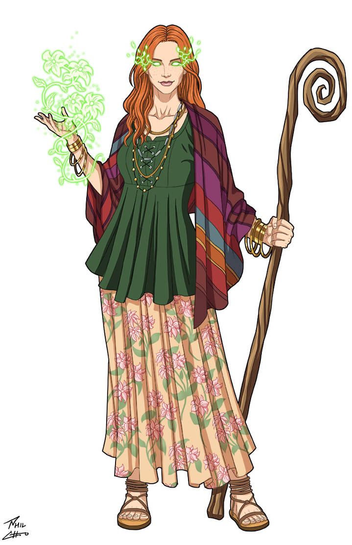 Demeter commission by phil-cho on DeviantArt