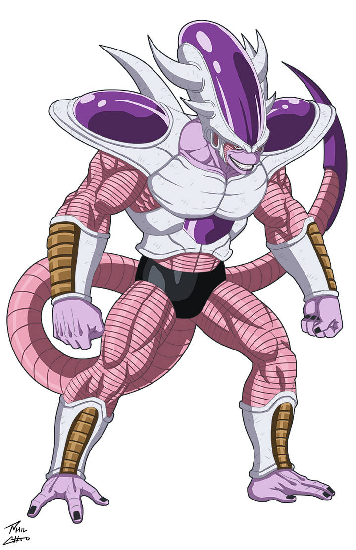 Frieza Third Form (DBU) by phil-cho on DeviantArt