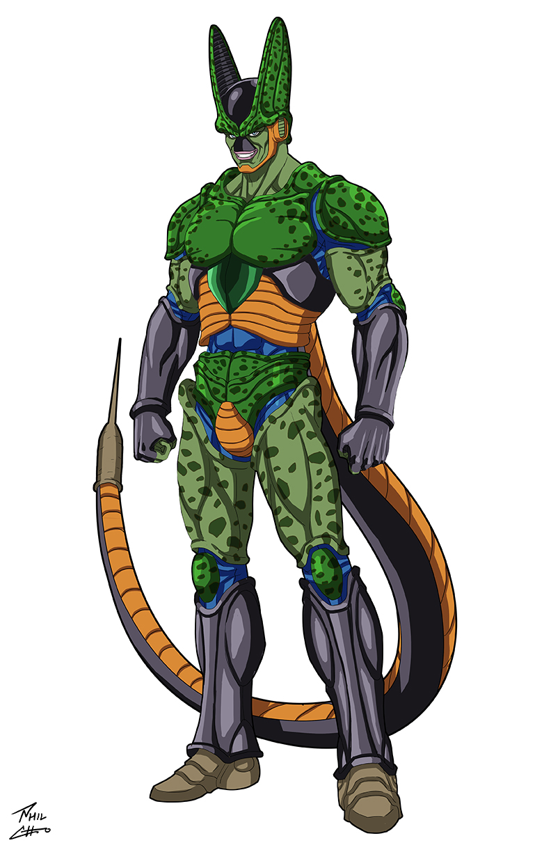 Base Cell Db Semi-Perfect Cell (DBU) by phil-cho on DeviantArt