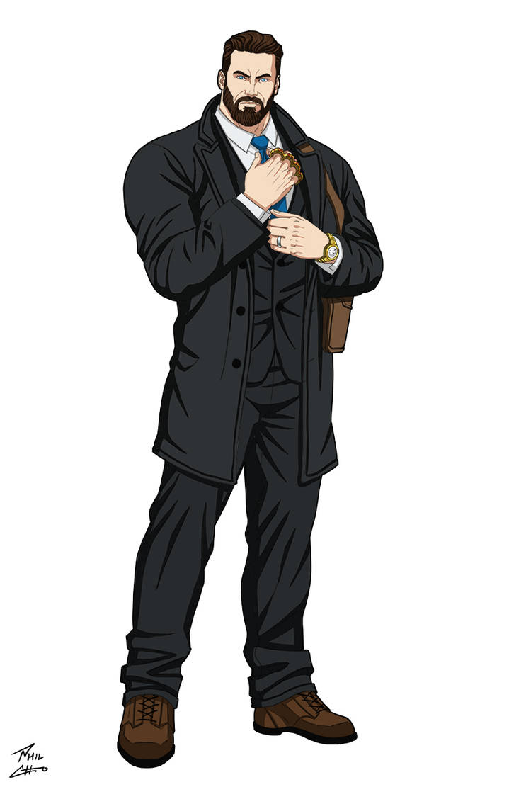 The Muscleman OC commission by phil-cho on DeviantArt