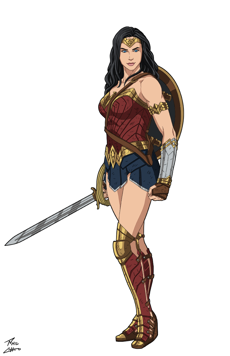 Wonder Woman commission by phil-cho on DeviantArt