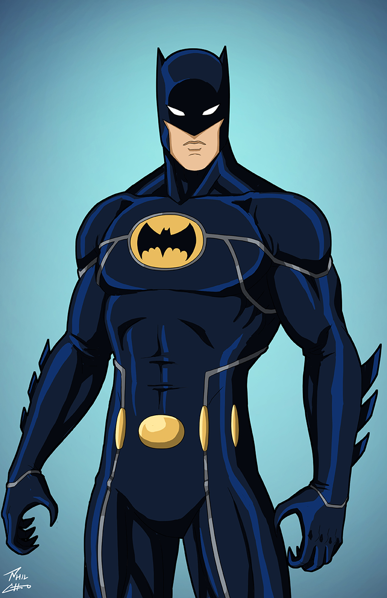 Aqua Suit Batman (TB) by phil-cho on DeviantArt