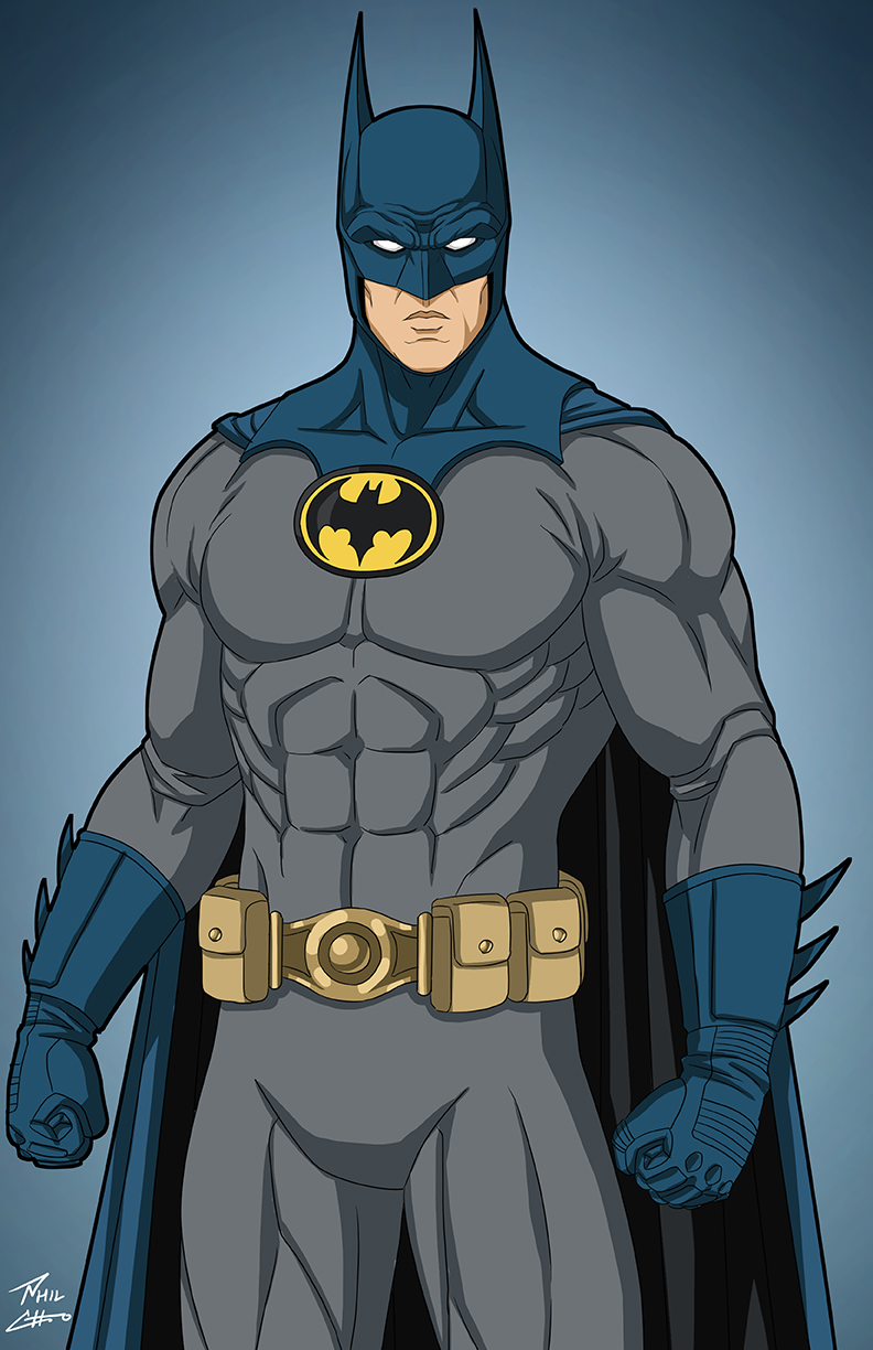 Batman (Earth-89) Gray and Blue by phil-cho on DeviantArt