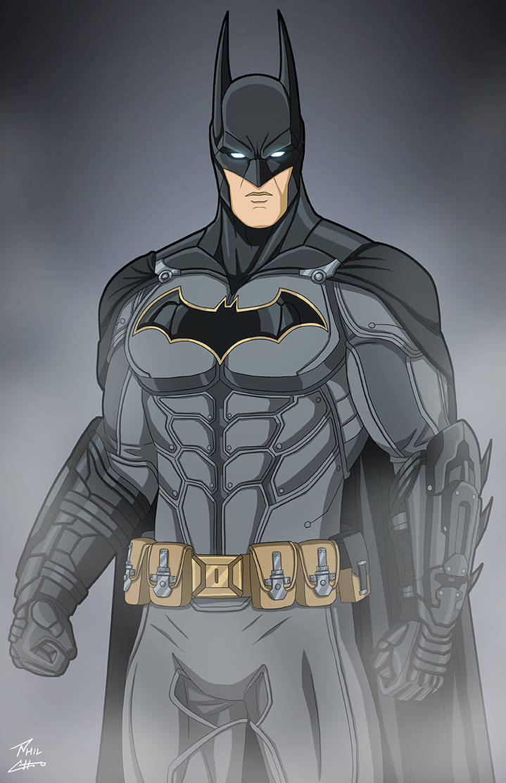 Batsuits Deviantart Batman Arkham Batsuit 7.43 commission by phil-cho on DeviantArt