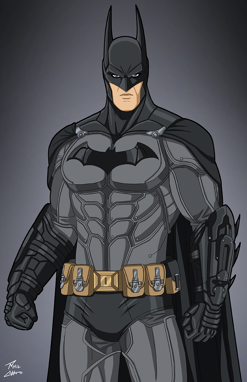 Batsuits Deviantart Batman (Arkham Batsuit 7.43) by phil-cho on DeviantArt