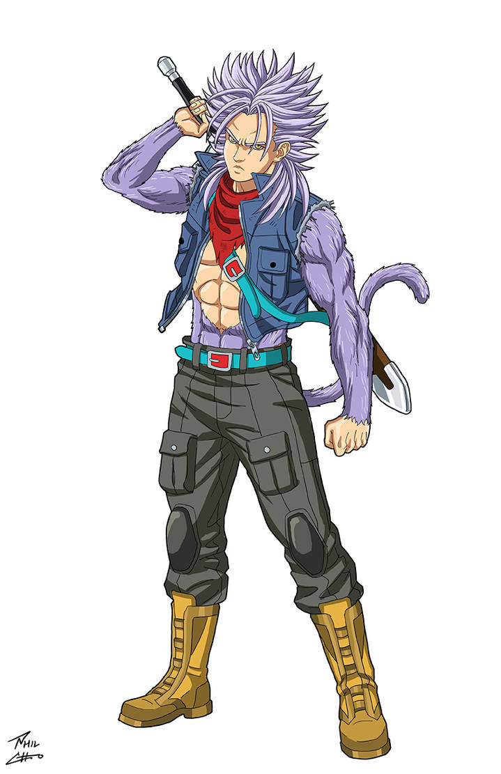 Ss Trunks Super Saiyan 4 Future Trunks v.2 (DBU) by phil-cho on DeviantArt