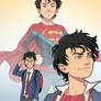Superboy Collage