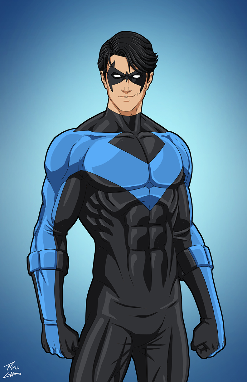 Nightwing (Iconic) by phil cho on DeviantArt Nightwing (Iconic) by phil cho on DeviantArt