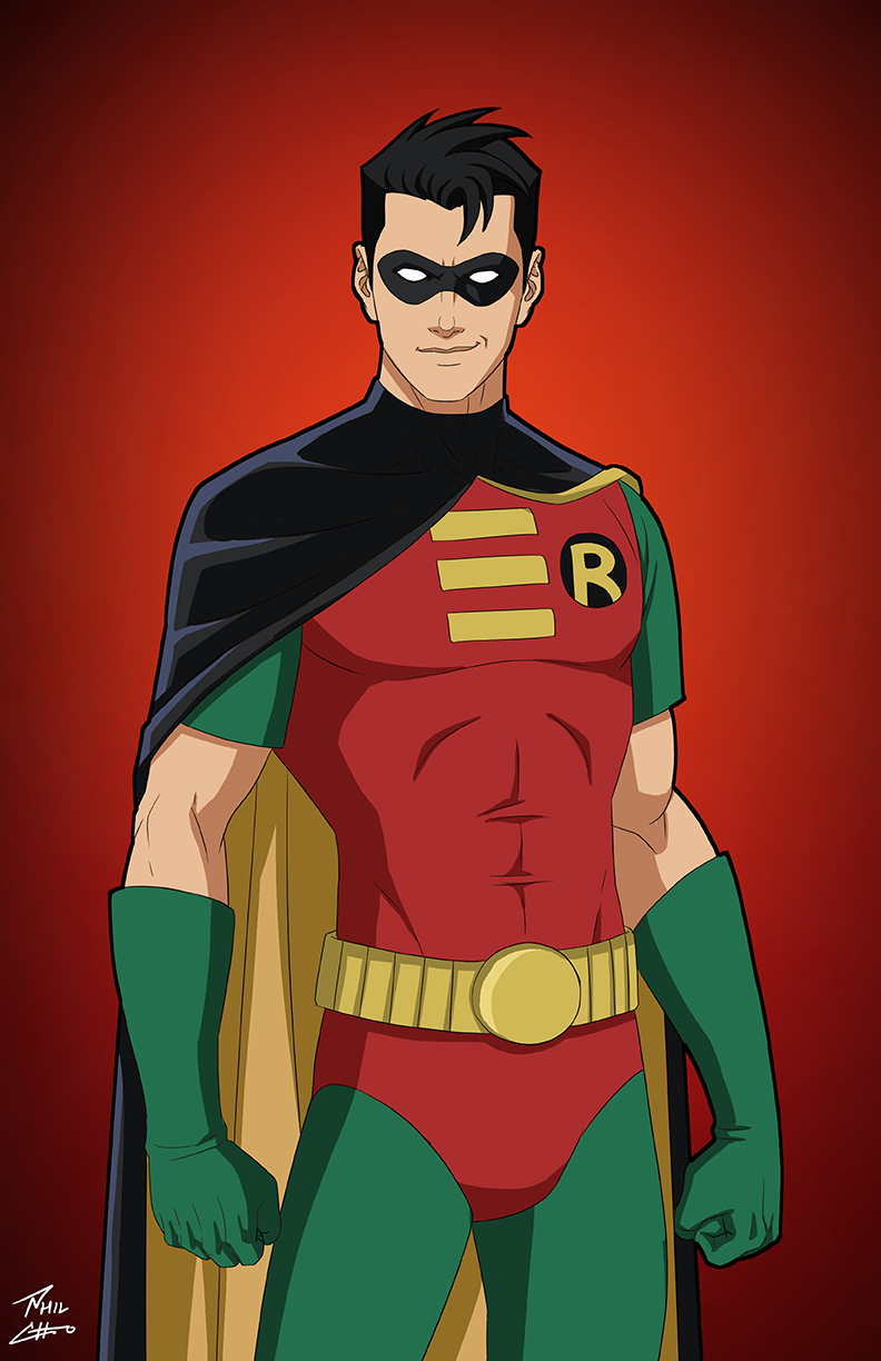 Robin (BTAS) by philcho on DeviantArt