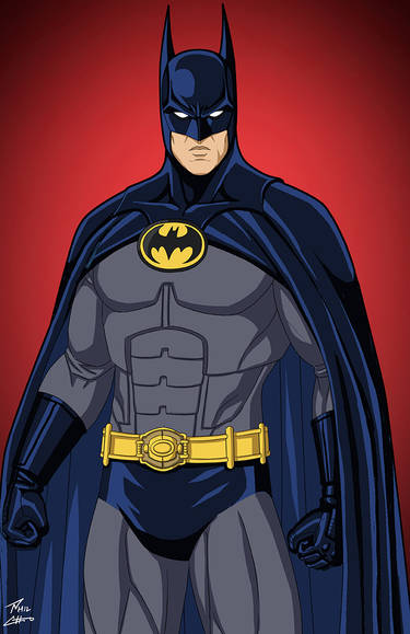 Batman (Keaton) BTAS colors
