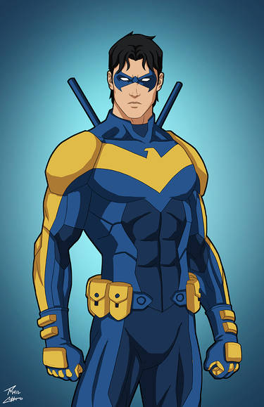 Nightwing (Young Justice S4) Blue and Gold