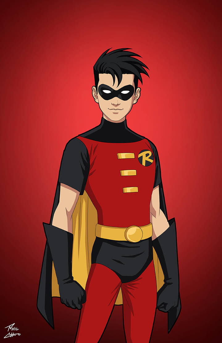 Tim Drake Small Robin/Tim Drake (TNBA) by phil-cho on DeviantArt