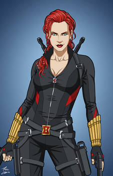 Black Widow (Earth-27M) commission