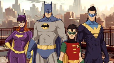 Bat-Family (TNBA) Classic Colors close up