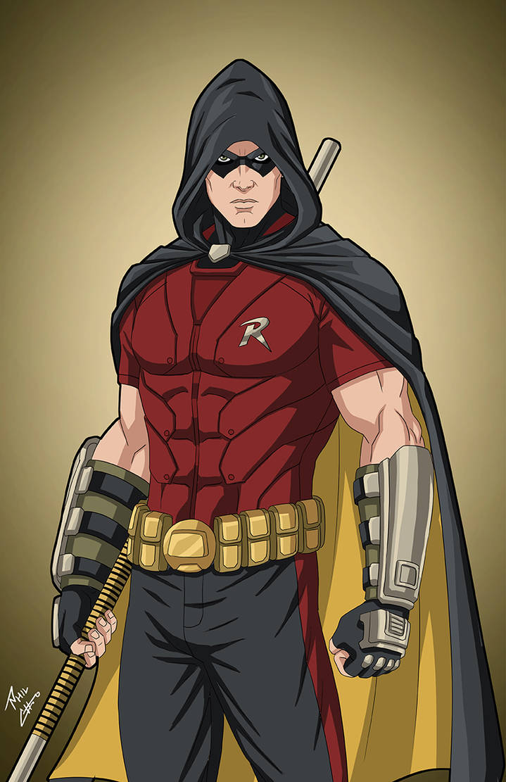 Robin/Tim Drake (Arkham City) by phil-cho on DeviantArt
