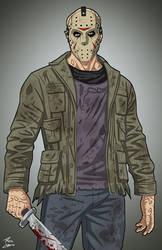 Jason Voorhees (Earth-27) commission by phil-cho