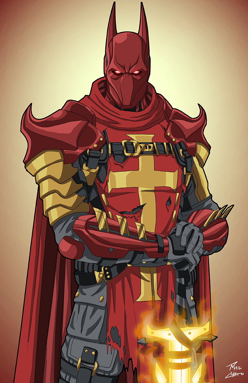 Azrael Batman (Arkham Knight) Red by phil-cho on DeviantArt