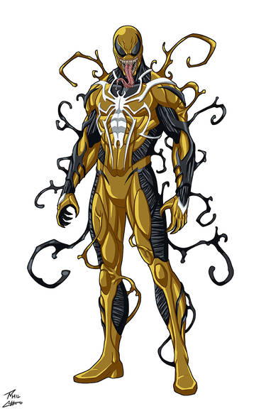 Symbiote Weaver (Spider-sona) commission