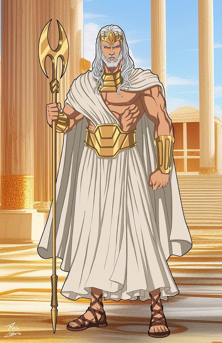 Zeus (DC Comics) commission by phil-cho on DeviantArt